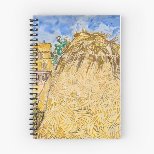 Item preview, Meules De Ble by Vincent van Gogh: Post Impressionist Countryside Poster designed and sold by artofuniverse.