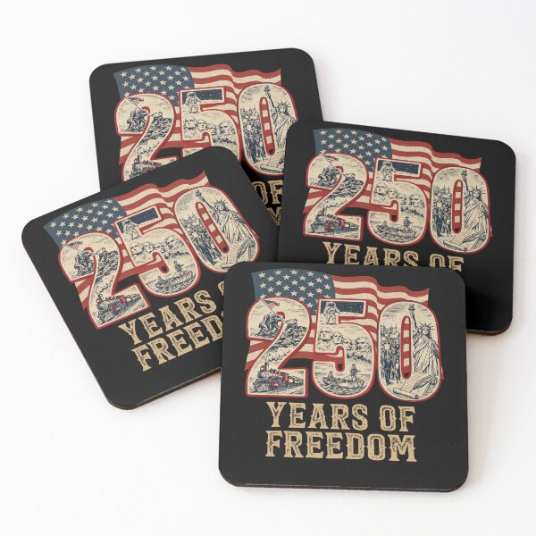 Item preview, 250 Years Of Freedom Patriotic USA Design designed and sold by margamPagenberg.