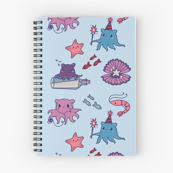 Item preview, Kawaii Ocean Friends Sticker Set – Cute Octopus, Starfish, Shrimp & Seashell Party designed and sold by autumn-acorns.