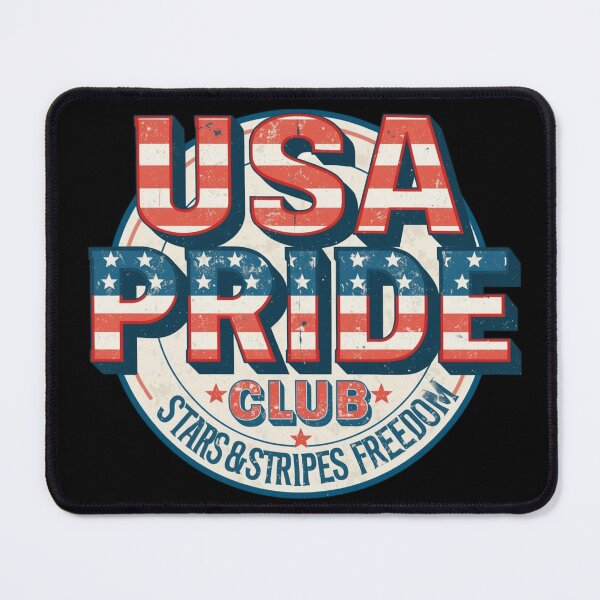 Item preview, USA Pride Club – Stars Stripes Freedom designed and sold by KapiPrint.