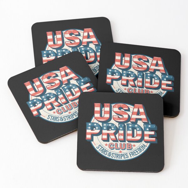 Item preview, USA Pride Club – Stars Stripes Freedom  designed and sold by KapiPrint.