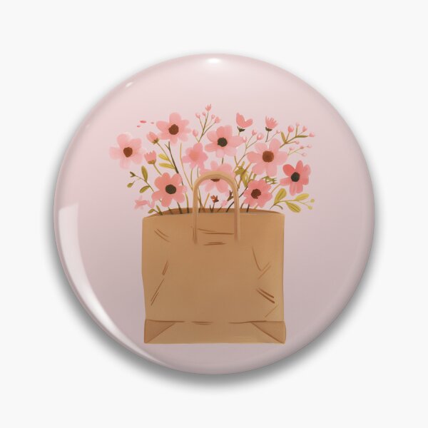Item preview, flower bag designed and sold by MayflowerandIvy.