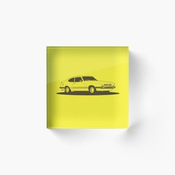 Item preview, Ford Capri Illustration designed and sold by AS. DESIGN.
