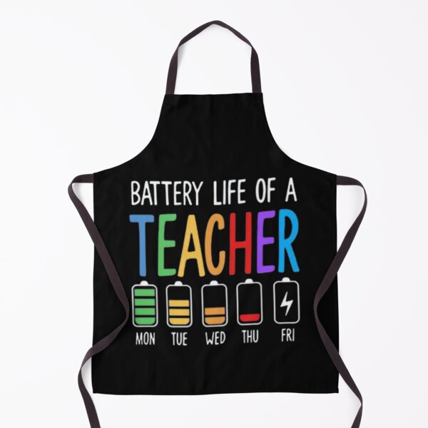 Item preview, Battery Life of a Teacher designed and sold by szydelkowanika.