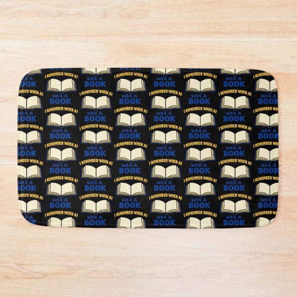 Item preview, I Remember When AI Was Just In Books Funny Tech Nostalgia Design designed and sold by TeeTimeTreasure.