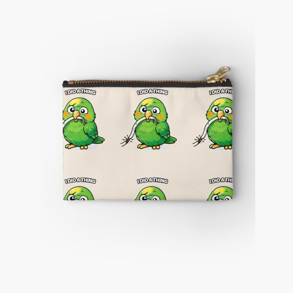 Item preview, Funny Amazon Parrot I Did A Thing – Mischievous Bird Meme designed and sold by FeatherChaos.
