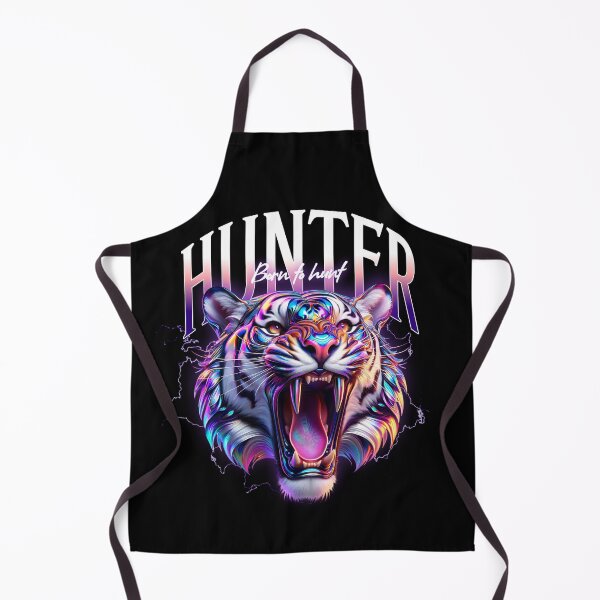 Item preview, Neon Cyber Tiger - Born to Hunt Urban Streetwear designed and sold by SoulTreasures.