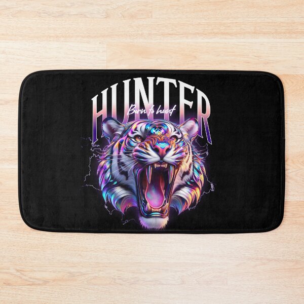 Item preview, Neon Cyber Tiger - Born to Hunt Urban Streetwear designed and sold by SoulTreasures.