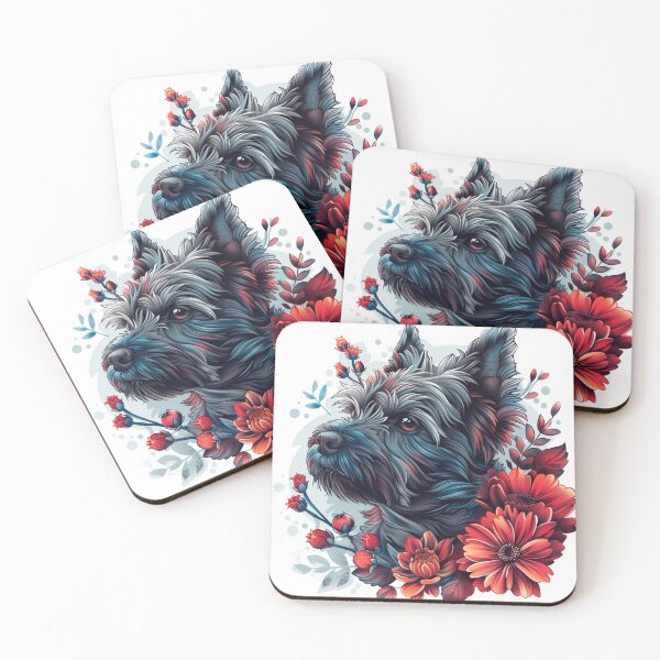 Item preview, Neo-traditional Cairn terrier designed and sold by MendaciousMina.