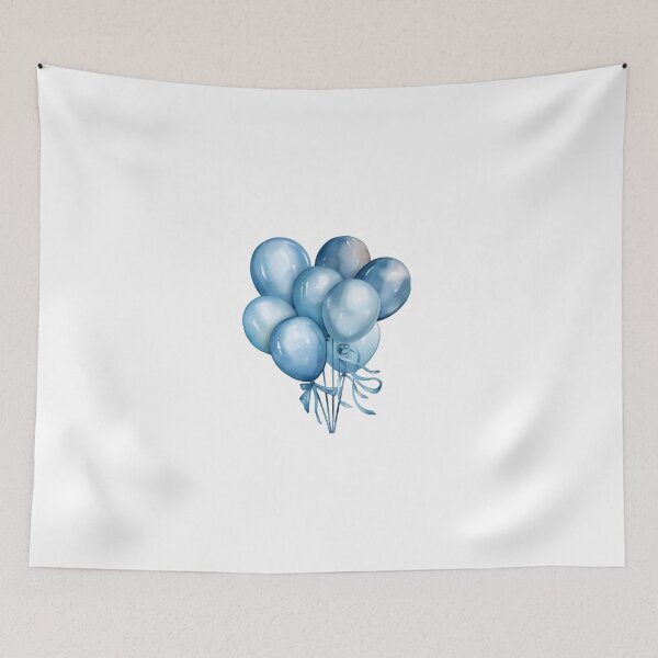 Item preview, Watercolor rainbow balloons designed and sold by Sweetvoilet.
