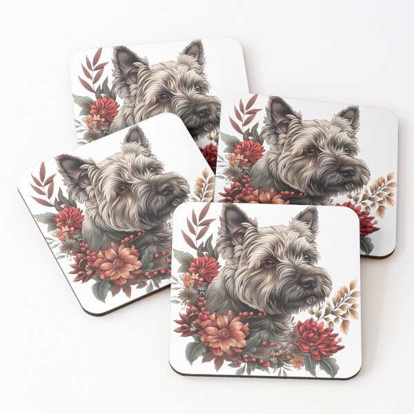 Item preview, Neo-traditional Cairn terrier designed and sold by MendaciousMina.