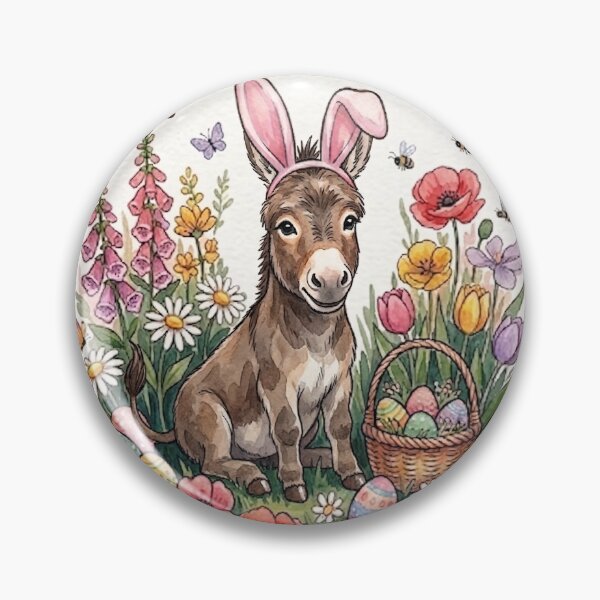 Item preview, Funny Donkey Happy Easter Egg Bunny Boys Girls Kids designed and sold by FurryHavenPH.