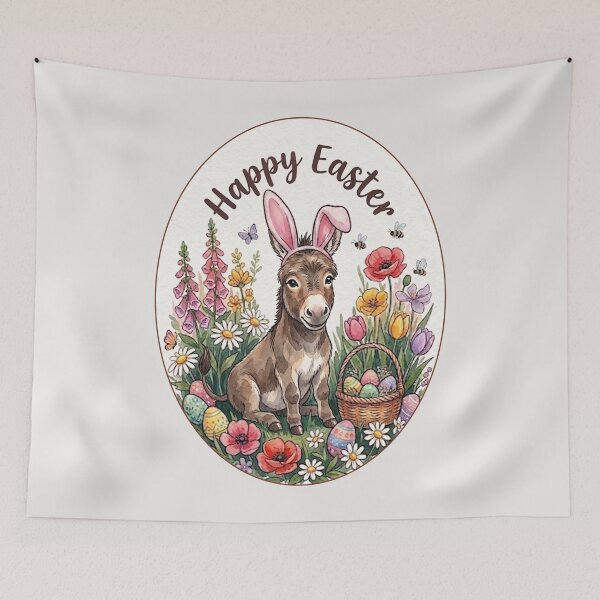 Item preview, Funny Donkey Happy Easter Egg Bunny Boys Girls Kids designed and sold by FurryHavenPH.