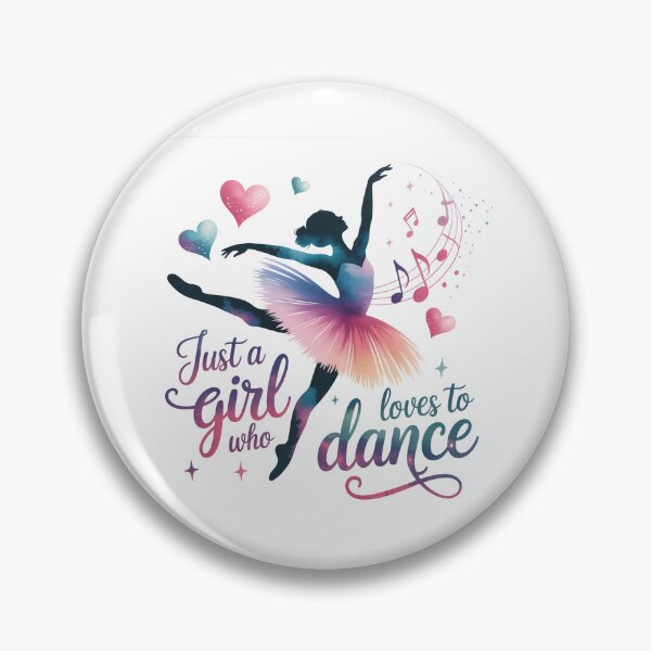 Item preview, Just a Girl Who Loves to Dance  designed and sold by chicdeboutique.