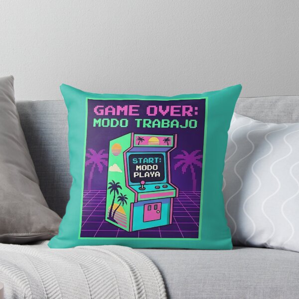 Item preview, Retro Arcade Summer - Beach Mode Start designed and sold by LexxiShopArtss.