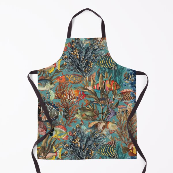 Item preview, Magic Underwater Wonderland Coral Reef Teal designed and sold by artsandsoul.