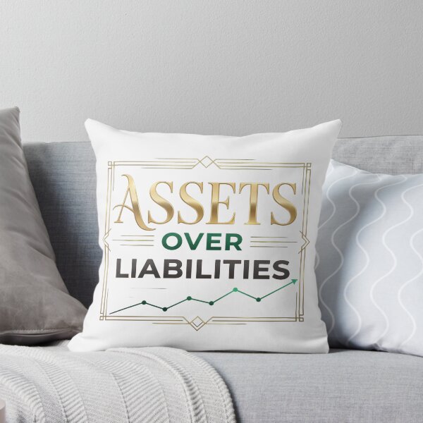 Item preview, Assets Over Liabilities – Build Wealth Mindset Finance Quote designed and sold by WealthSmith.