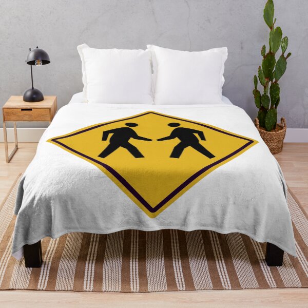 Item preview, Friendly Street Pedestrian Crossing Greeting Sign designed and sold by ChR-oman.