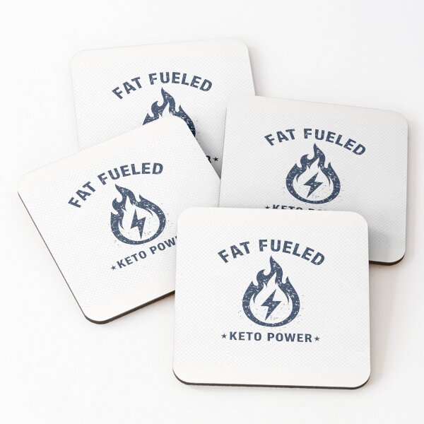 Item preview, Fat Fueled Keto Power Low Carb Vintage Fitness Design designed and sold by MyOwnLab.