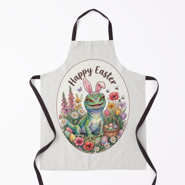 Item preview, Funny Gecko Happy Easter Egg Bunny Boys Girls Kids designed and sold by FurryHavenPH.