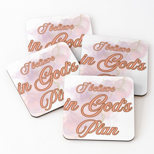 Item preview, Faith in God’s Plan Aesthetic Quote Design designed and sold by PrataeAesthetics.