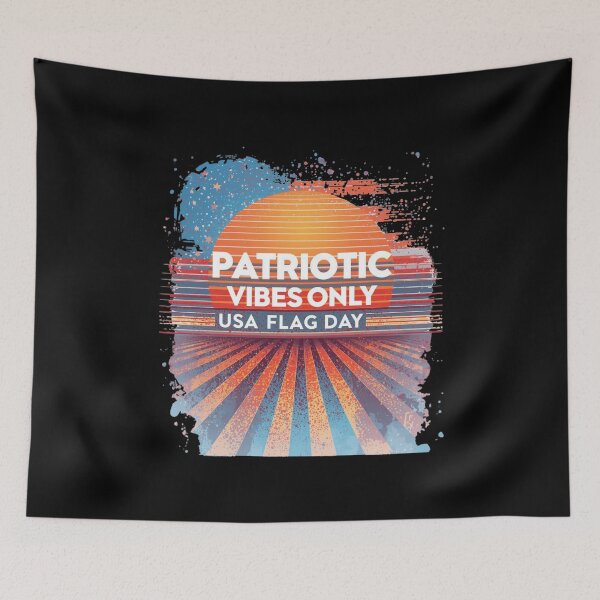 Item preview, Patriotic Vibes Only – USA Flag Day designed and sold by KapiPrint.