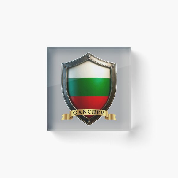 Item preview, Ganchev Bulgaria Heritage Crest Emblem designed and sold by Highlandkings.