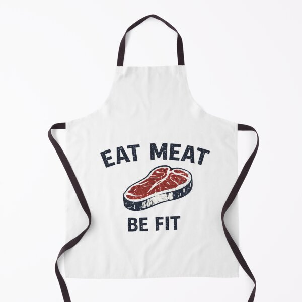 Item preview, Eat Meat Be Fit Steak Vintage Gym T-Shirt designed and sold by MyOwnLab.
