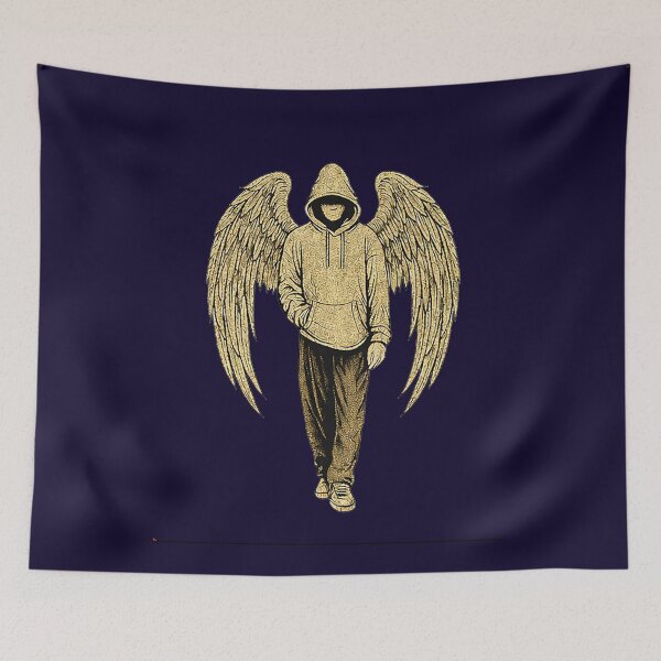 Item preview, Angels Walk in Streetwear– Golden light in motion designed and sold by Duoluminis-luminko.