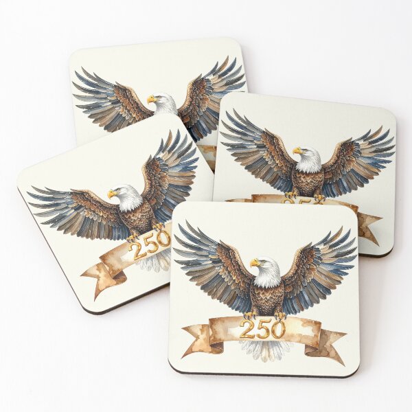 Item preview, 250 years of the USA in gold, eagle designed and sold by LiskoDesign.