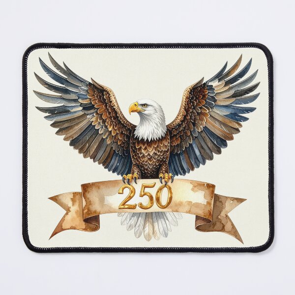 Item preview, 250 years of the USA in gold, eagle designed and sold by LiskoDesign.