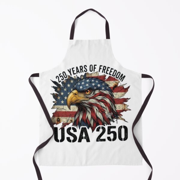 Item preview, 250 Years Strong – Patriotic Eagle American Anniversary Design designed and sold by szydelkowanika.