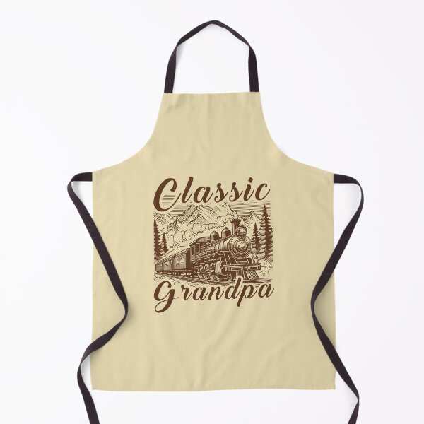 Item preview, Classic Grandpa Vintage Mountain Train Railroad Design designed and sold by Dmetalx Art Apparel.