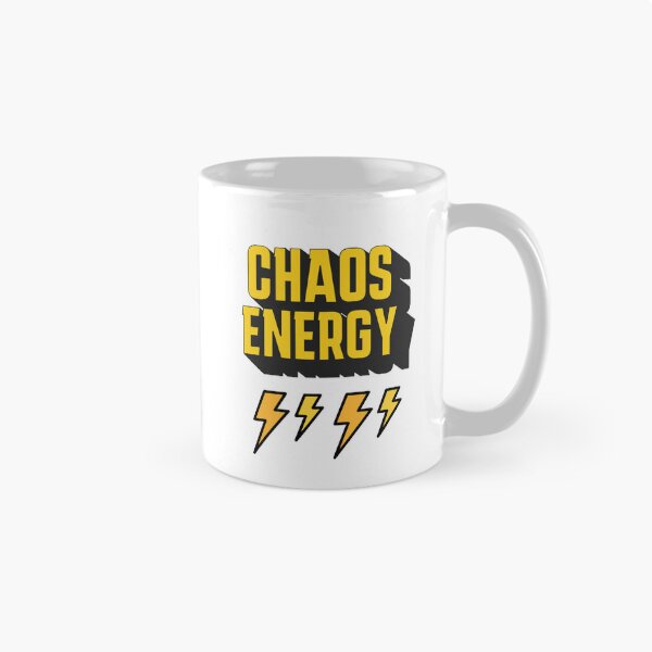 Item preview, Chaos Energy Funny Bold Personality Graphic Design designed and sold by Patina & Pixel.