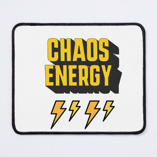 Item preview, Chaos Energy Funny Bold Personality Graphic Design designed and sold by Patina & Pixel.