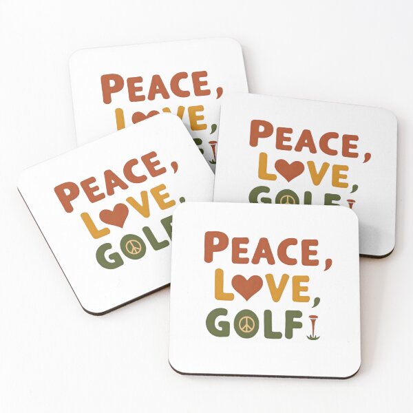 Item preview, Peace Love Golf designed and sold by RVJdesigns.