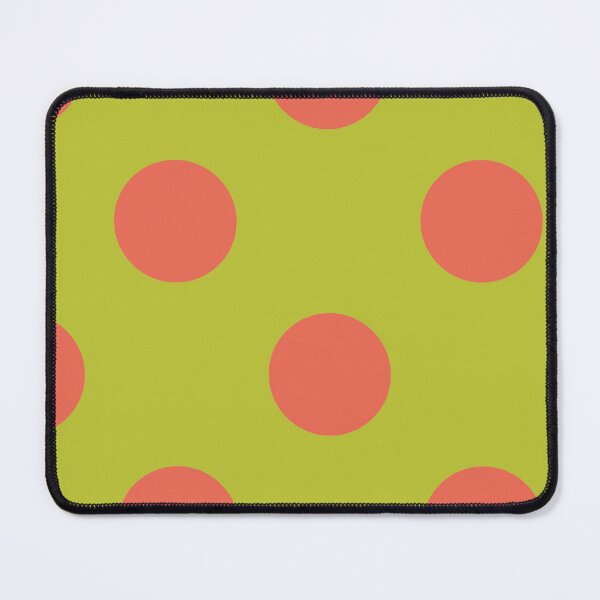 Item preview, LARGE POLKA DOTS 1-2026. ORANGE AND PISTACHIO GREEN designed and sold by isamartindesign.