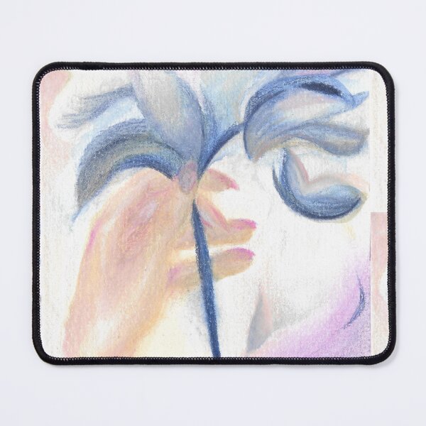 Item preview, hand nail flower woman velvet designed and sold by ShePaintsMusic.