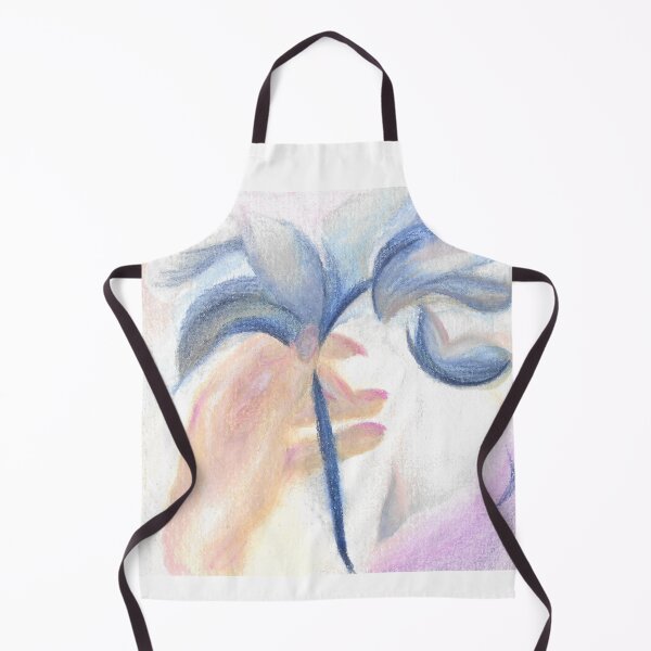 Item preview, hand nail flower woman velvet designed and sold by ShePaintsMusic.
