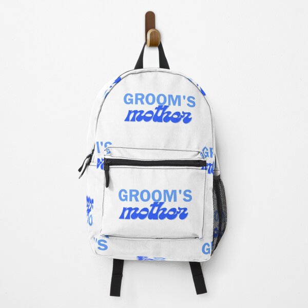 Item preview, GROOM'S mother Retro Wedding Typography Design designed and sold by VibranPalette.