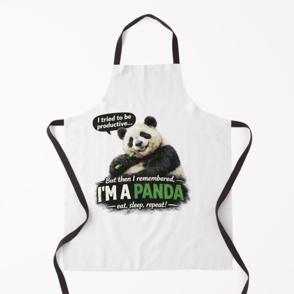 Item preview, Funny Panda T Shirt Im A Panda Eat Sleep Repeat Śmieszna Koszulka designed and sold by MyOwnLab.
