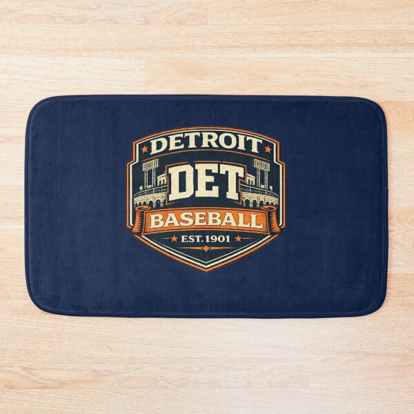 Item preview, Detroit Baseball Vintage Badge Shirt Retro Motor City DET Design designed and sold by GhostDawgs.