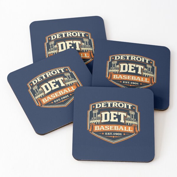 Item preview, Detroit Baseball Vintage Badge Shirt Retro Motor City DET Design designed and sold by GhostDawgs.