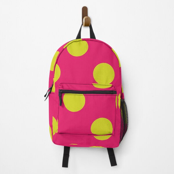 Item preview, LARGE POLKA DOTS 1-2026. PINK AND NEON GREEN designed and sold by isamartindesign.