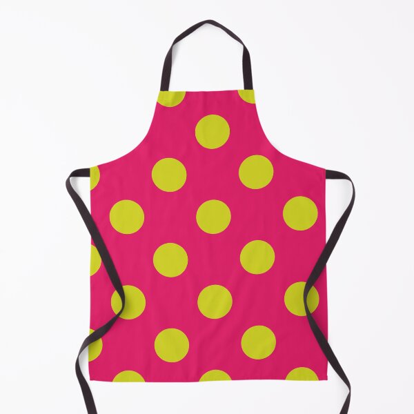 Item preview, LARGE POLKA DOTS 1-2026. PINK AND NEON GREEN designed and sold by isamartindesign.