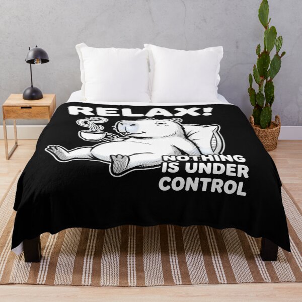Item preview, Relax Nothing Is Under Control Capybara designed and sold by TshirtsOnline-.