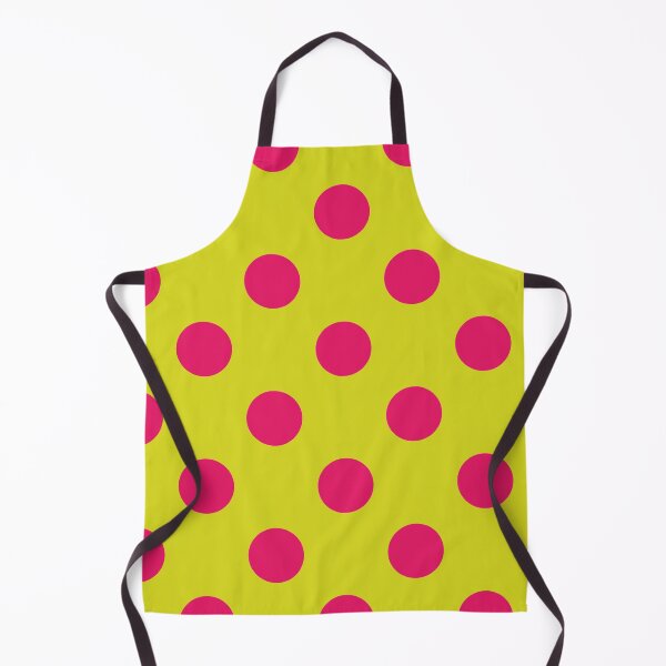 Item preview, LARGE POLKA DOTS 1-2026. NEON GREEN AND PINK designed and sold by isamartindesign.