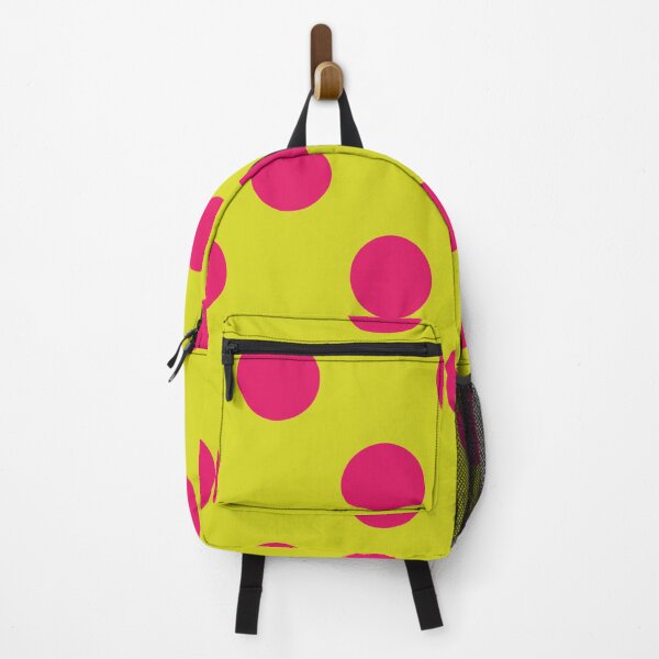 Item preview, LARGE POLKA DOTS 1-2026. NEON GREEN AND PINK designed and sold by isamartindesign.