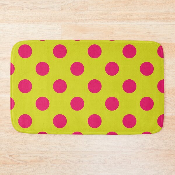 Item preview, LARGE POLKA DOTS 1-2026. NEON GREEN AND PINK designed and sold by isamartindesign.