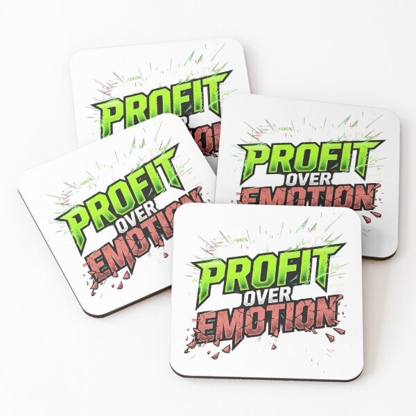 Item preview, Profit Over Emotion – Trading Discipline & Smart Money Mindset designed and sold by WealthSmith.